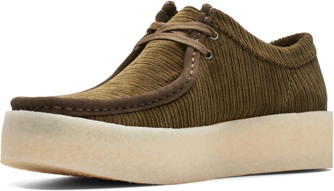 image:imageClarks Mens Wallabee CupGreen Cord Textile