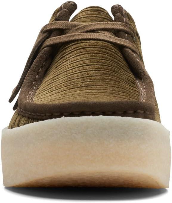 image:imageClarks Mens Wallabee CupGreen Cord Textile