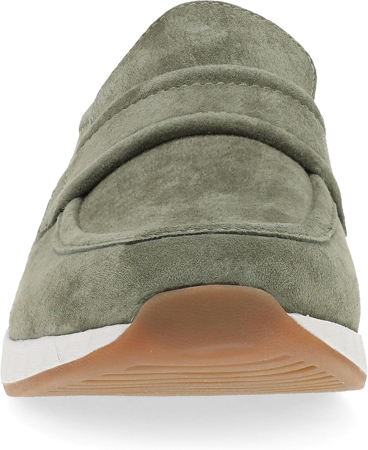 image:imageDansko Clementine SlipOn Loafer Sneakers for Women with Supportive Footbed Lightweight Packable Comfort Loafer Cushioned Midsole Casual Style for Work Office or Daily WearOlive