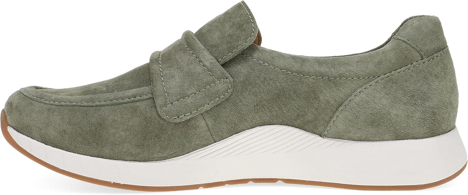 image:imageDansko Clementine SlipOn Loafer Sneakers for Women with Supportive Footbed Lightweight Packable Comfort Loafer Cushioned Midsole Casual Style for Work Office or Daily WearOlive