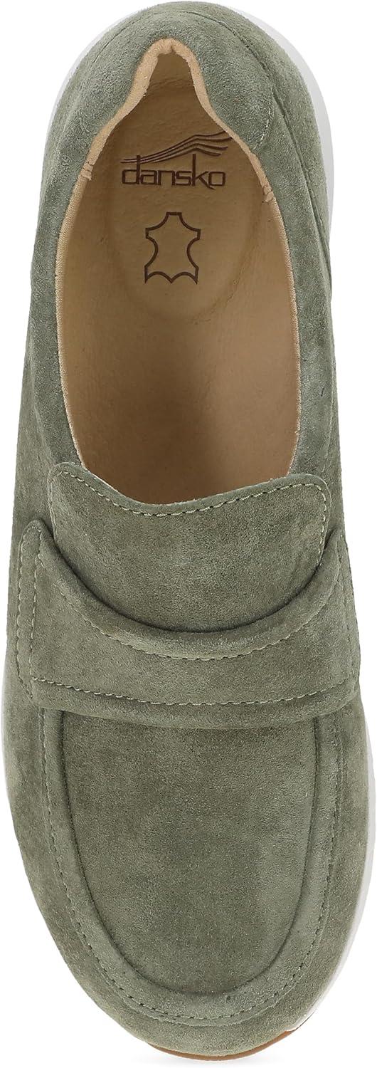 image:imageDansko Clementine SlipOn Loafer Sneakers for Women with Supportive Footbed Lightweight Packable Comfort Loafer Cushioned Midsole Casual Style for Work Office or Daily WearOlive