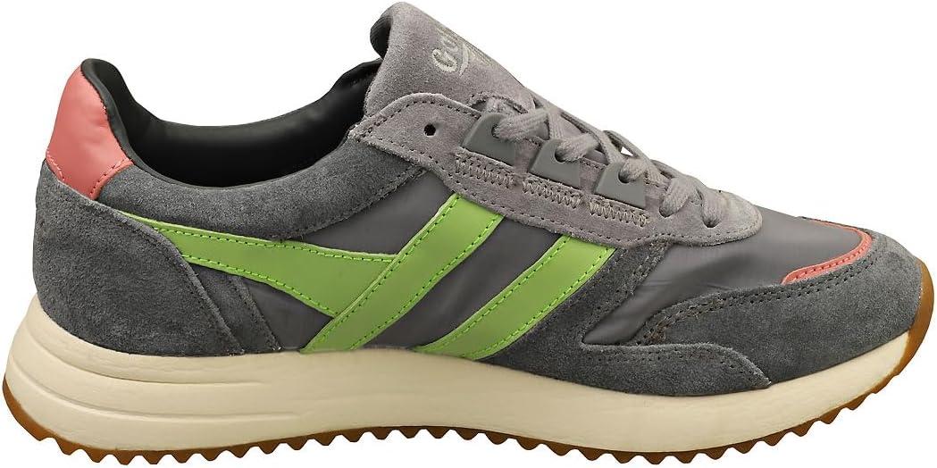 image:imageGola Womens Daytona MirrorSneakerAshPatina GreenCoral Pink
