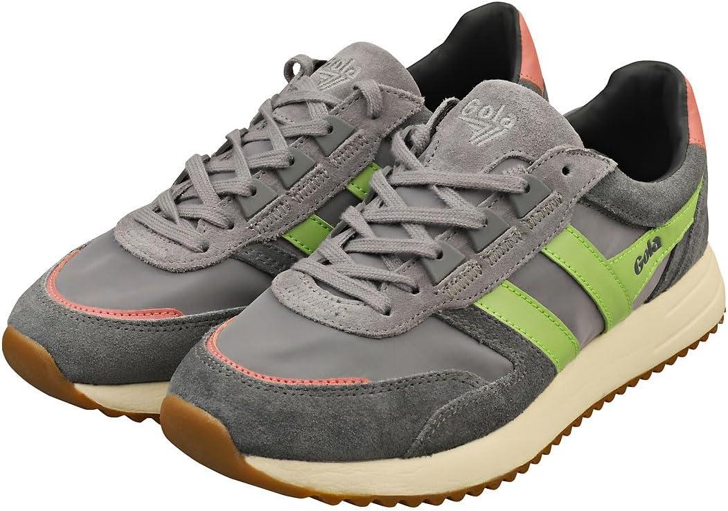 image:imageGola Womens Daytona MirrorSneakerAshPatina GreenCoral Pink