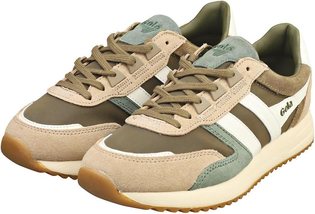 image:imageGola Womens Daytona MirrorSneakerKhakiCappuccinoOffwhite