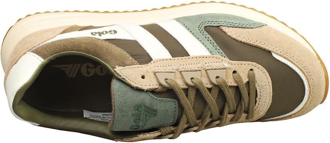 image:imageGola Womens Daytona MirrorSneakerKhakiCappuccinoOffwhite