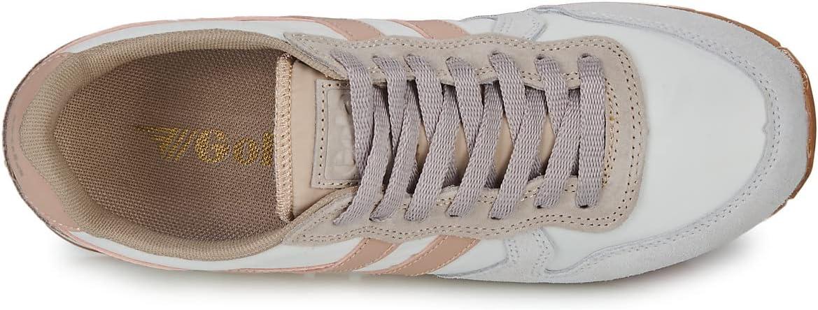 image:imageGola Womens Daytona MirrorSneakerOff White Feather Grey Pearl Pink