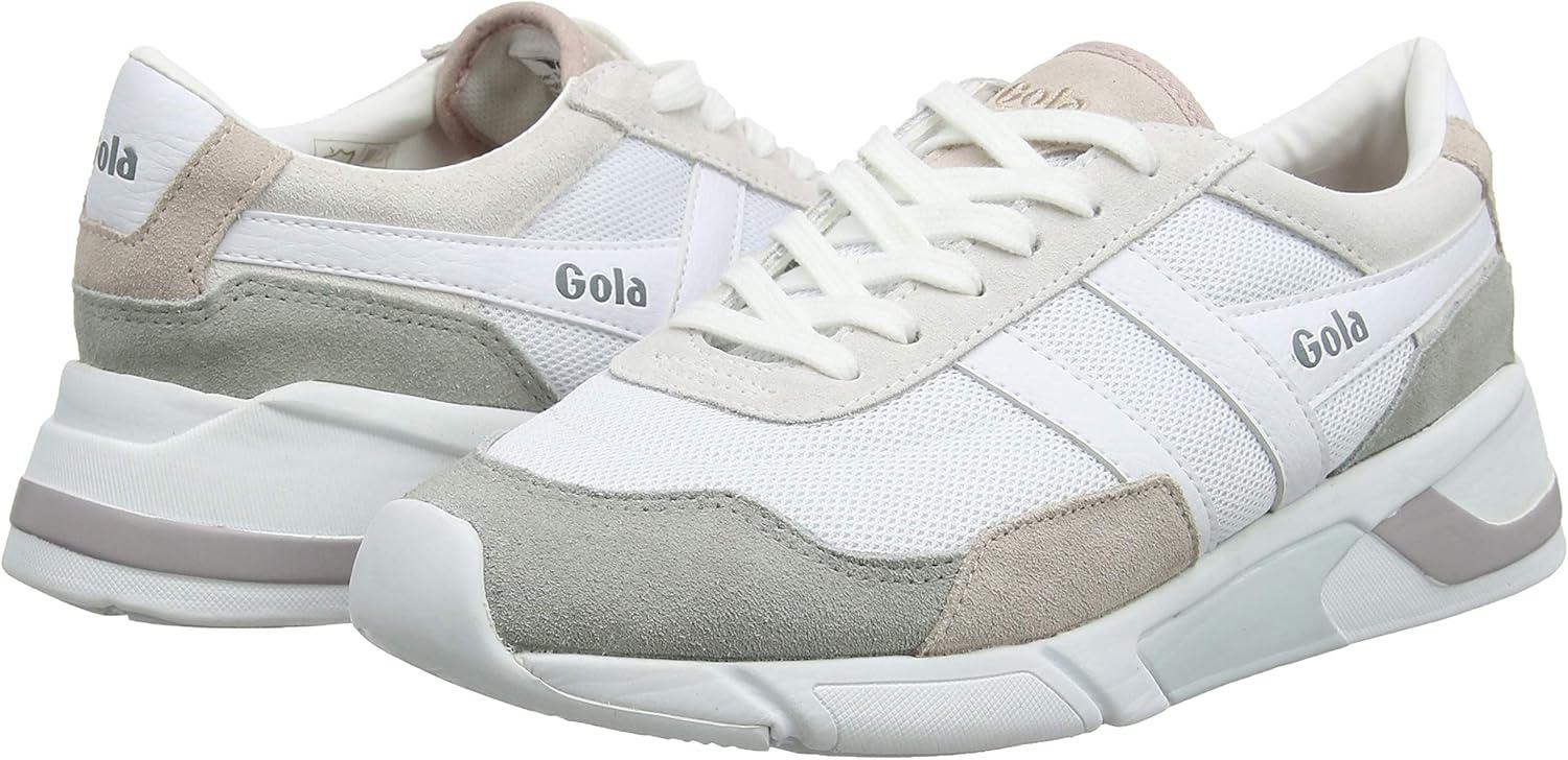 image:imageGola Womens Daytona MirrorSneakerWhite White Grey Blossom Wg