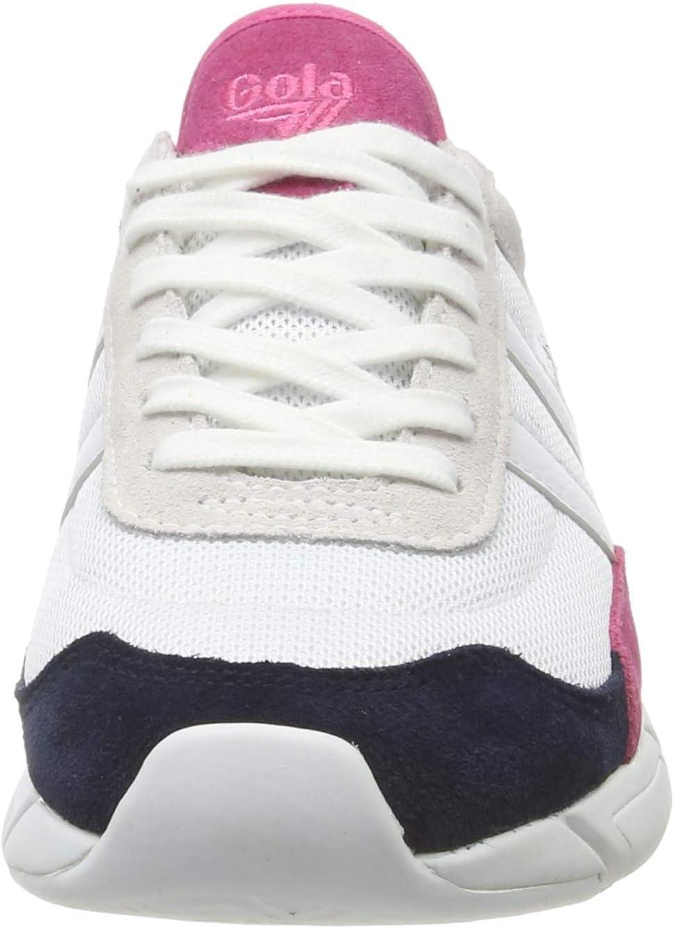 image:imageGola Womens Daytona MirrorSneakerWhite White Navy Fuchsia Wk