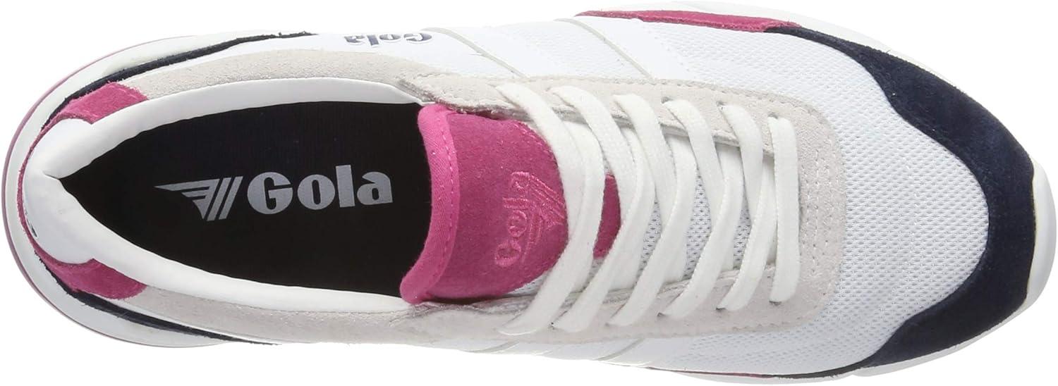 image:imageGola Womens Daytona MirrorSneakerWhite White Navy Fuchsia Wk