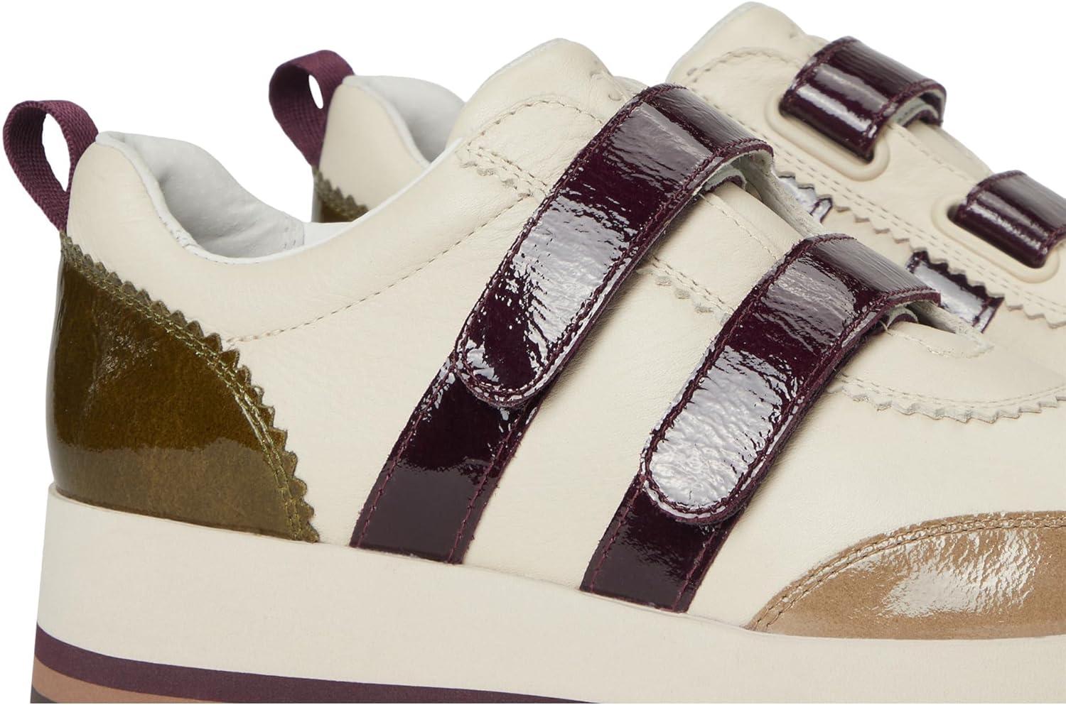image:imageJohnston amp Murphy Womens Gracie Double Strap SneakersBoneTaupeOlive
