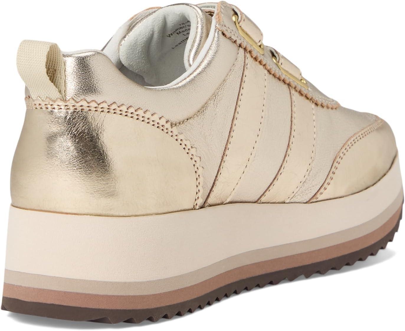 image:imageJohnston amp Murphy Womens Gracie Double Strap SneakersGold Metallic