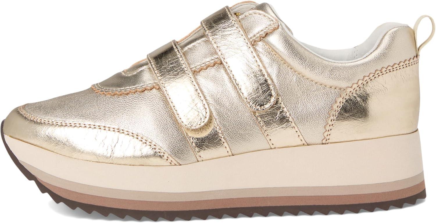 image:imageJohnston amp Murphy Womens Gracie Double Strap SneakersGold Metallic