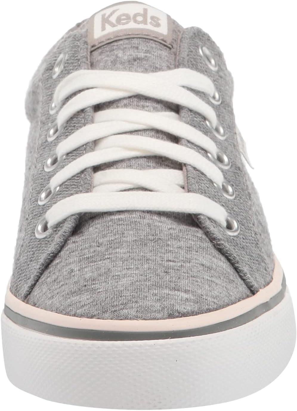 image:imageKeds Womens Jump Kick LeatherSneakerGray Jersey