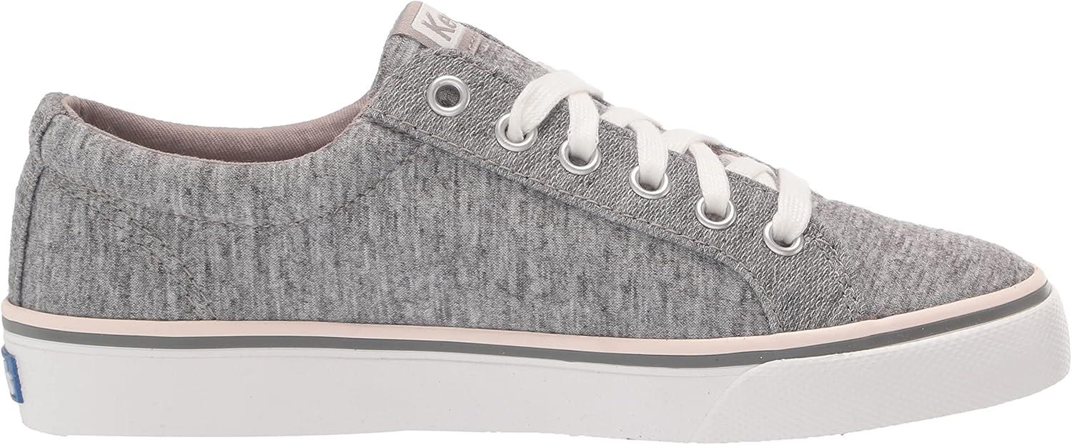 image:imageKeds Womens Jump Kick LeatherSneakerGray Jersey