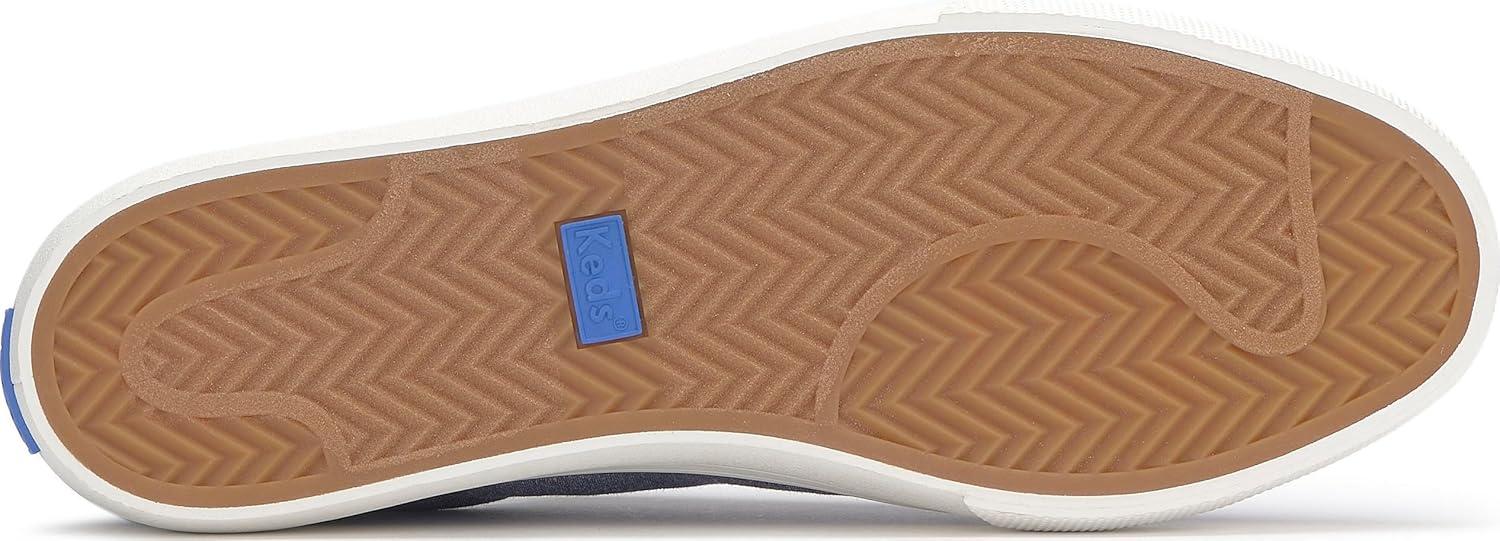 image:imageKeds Womens Jump Kick LeatherSneakerNavy Chambray