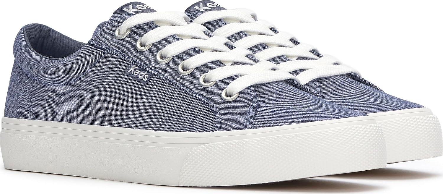 image:imageKeds Womens Jump Kick LeatherSneakerNavy Chambray