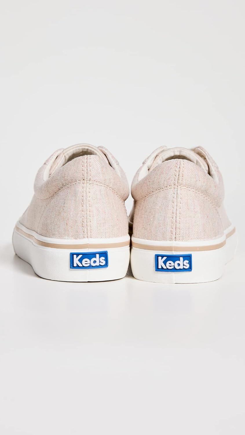 image:imageKeds Womens Jump Kick LeatherSneakerOatmeal Linen Fleck