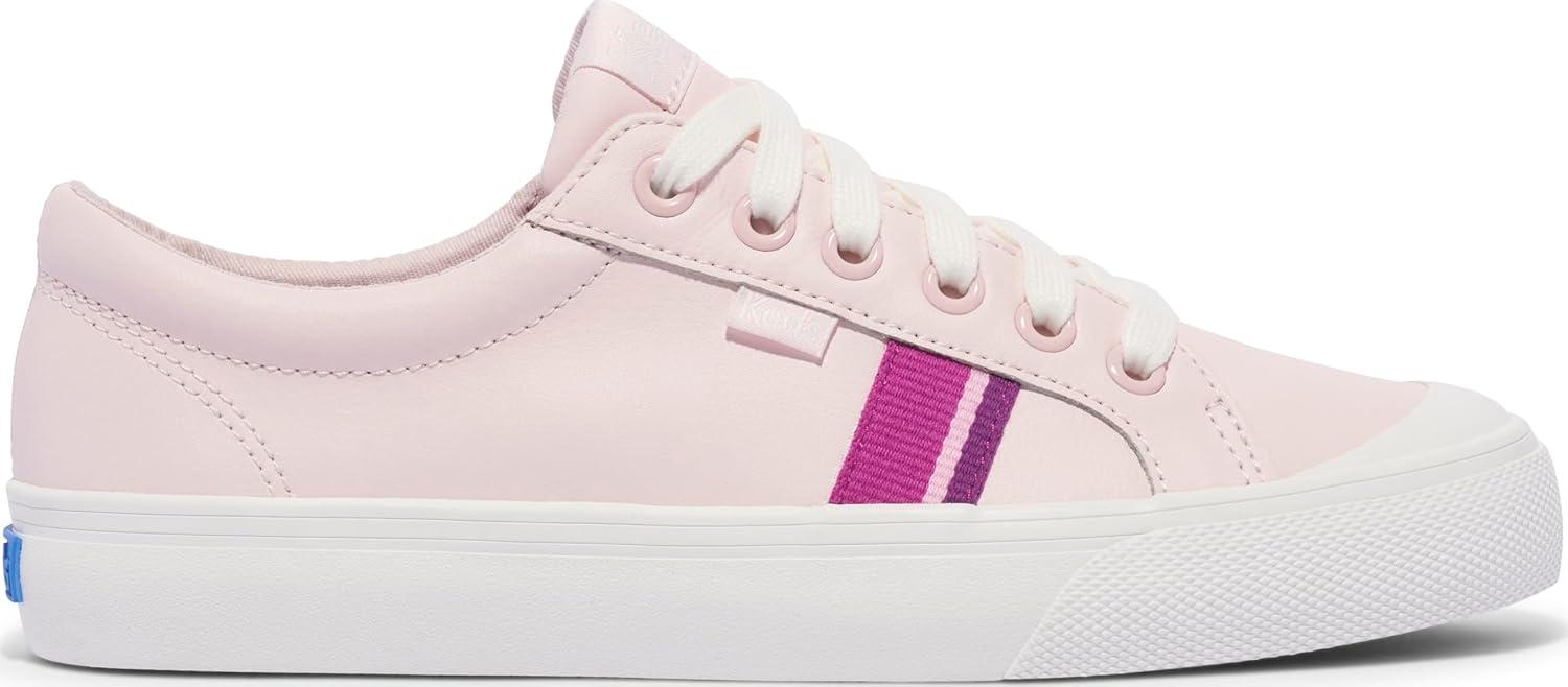 image:imageKeds Womens Jump Kick LeatherSneakerPinkPurple Leather