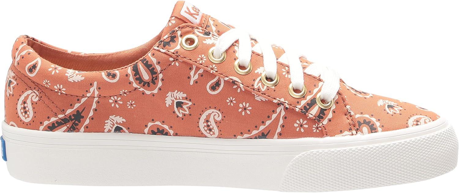 image:imageKeds Womens Jump Kick LeatherSneakerRust Organic Canvas