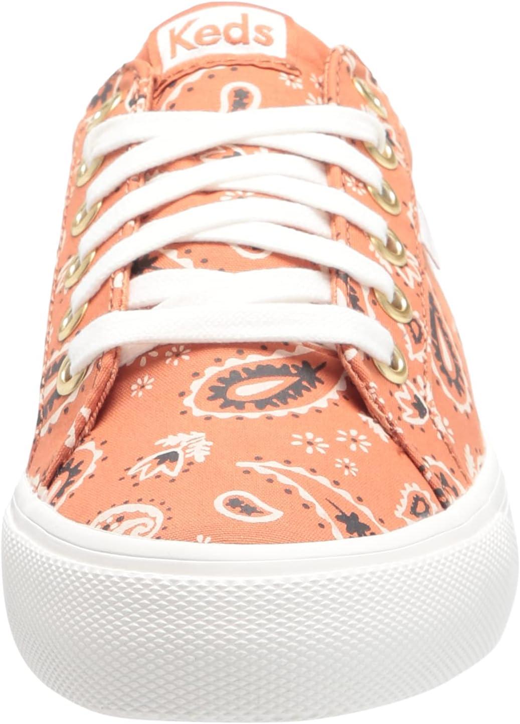 image:imageKeds Womens Jump Kick LeatherSneakerRust Organic Canvas