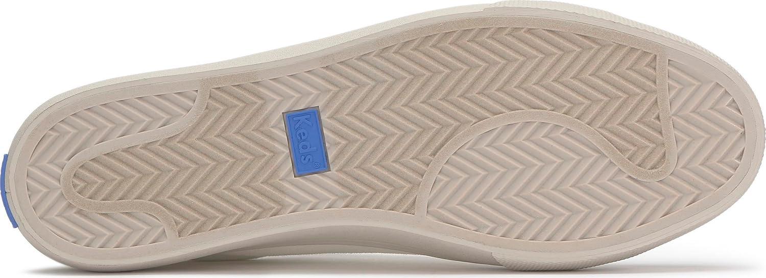 image:imageKeds Womens Jump Kick LeatherSneakerSnow White Canvas