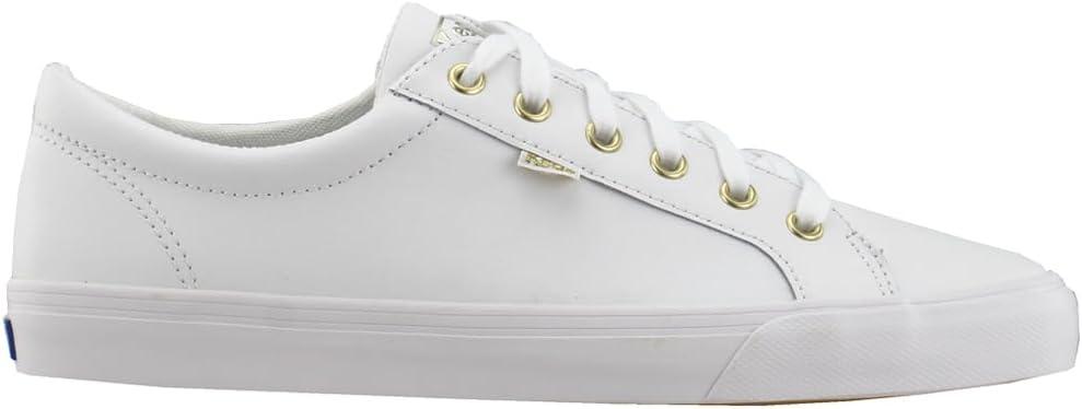 image:imageKeds Womens Jump Kick LeatherSneakerWhite Gold