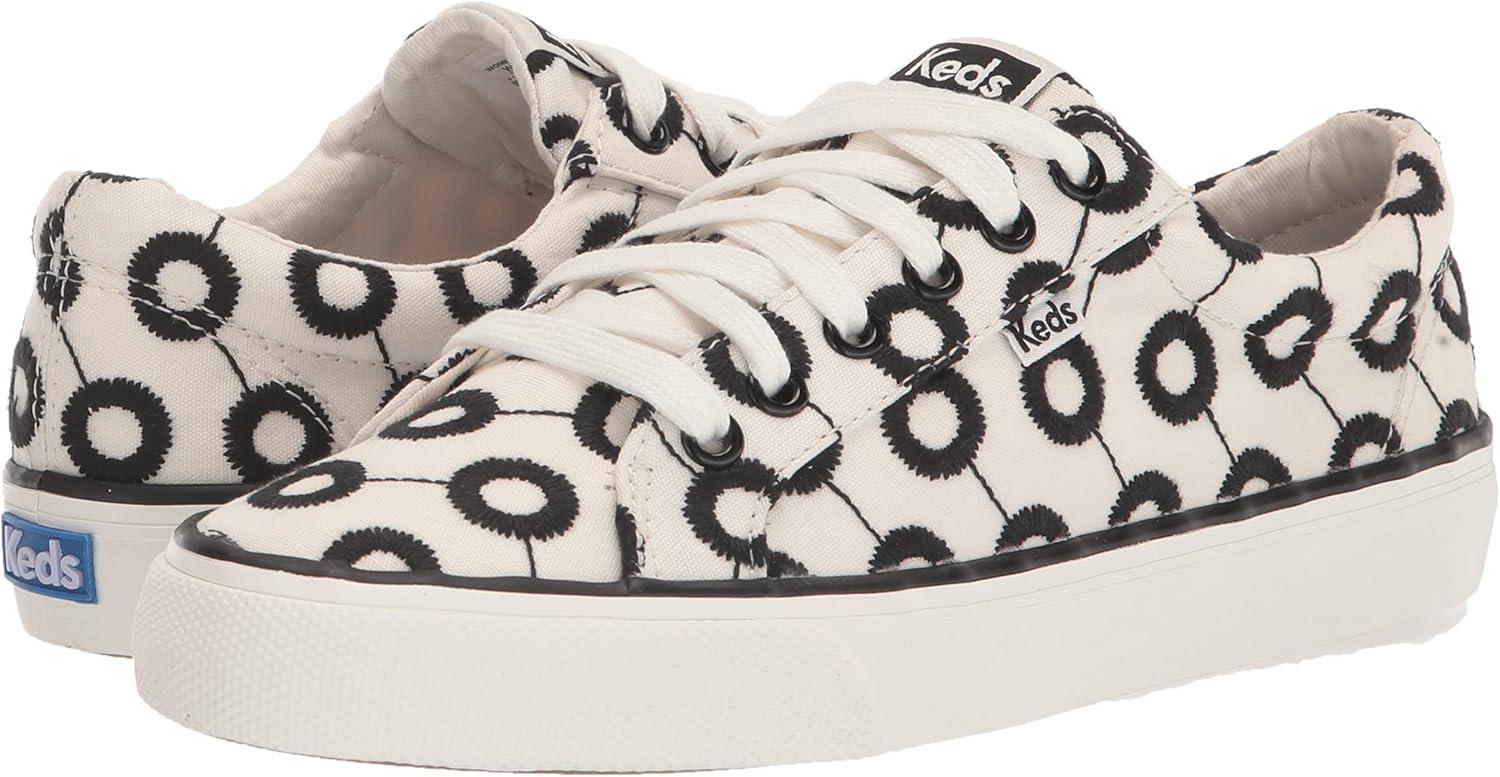 image:imageKeds Womens Jump Kick LeatherSneakerWhiteBlack