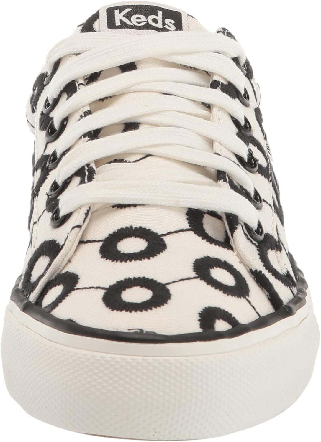 image:imageKeds Womens Jump Kick LeatherSneakerWhiteBlack