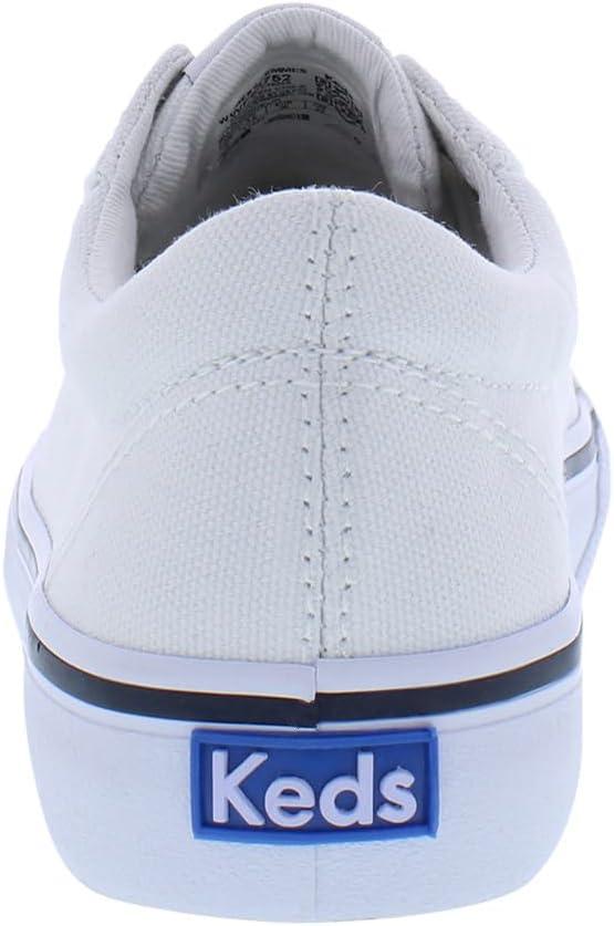 image:imageKeds Womens Jump Kick LeatherSneakerWhiteNavy Stripe
