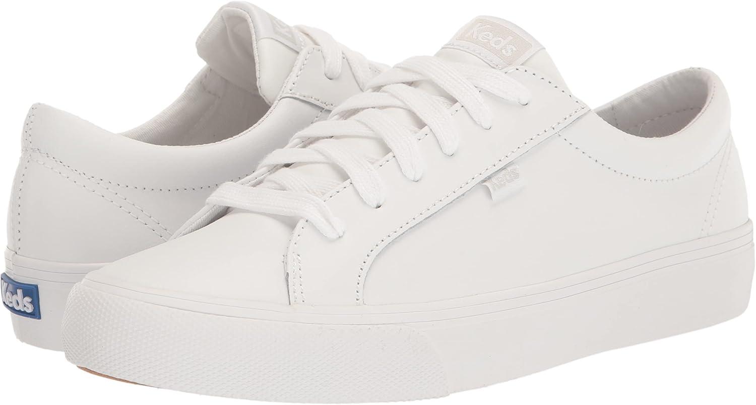 image:imageKeds Womens Jump Kick LeatherSneakerWhiteWhite