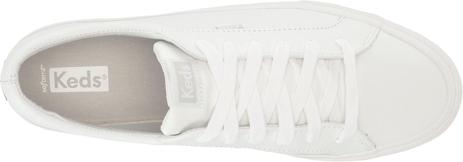 image:imageKeds Womens Jump Kick LeatherSneakerWhiteWhite