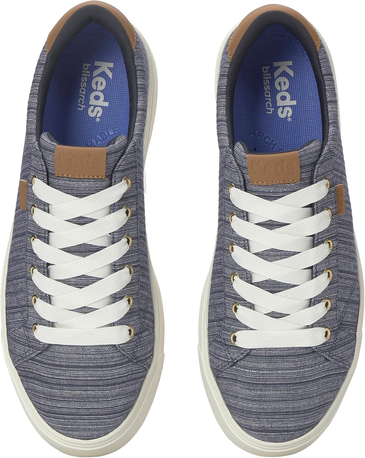 image:imageKeds Womens Park Lace Up SneakersBlue Chambray