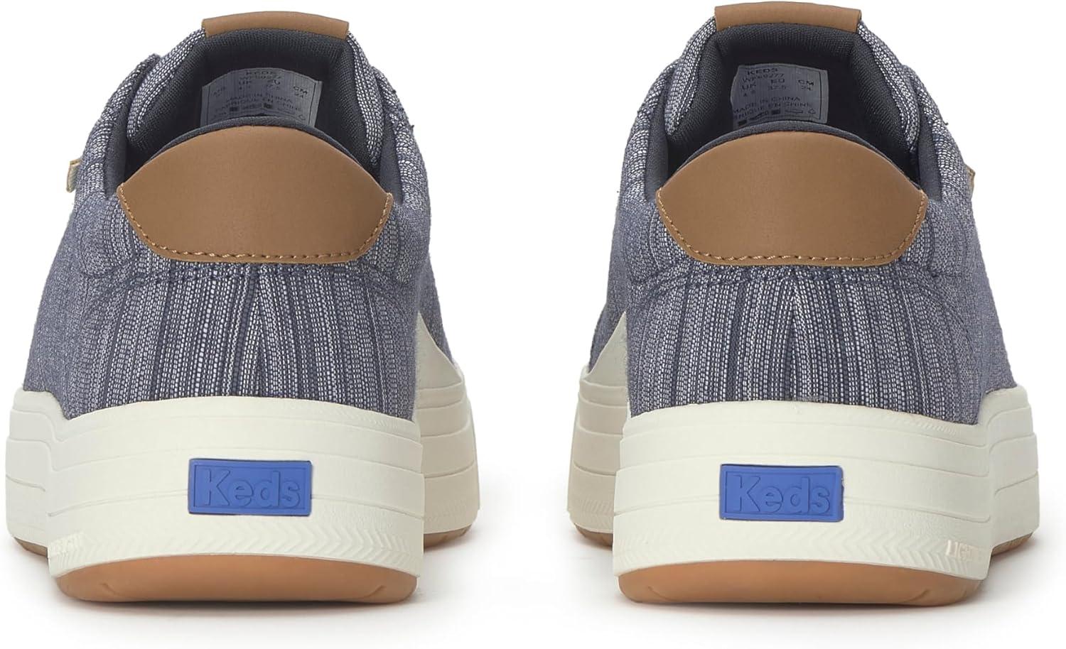 image:imageKeds Womens Park Lace Up SneakersBlue Chambray
