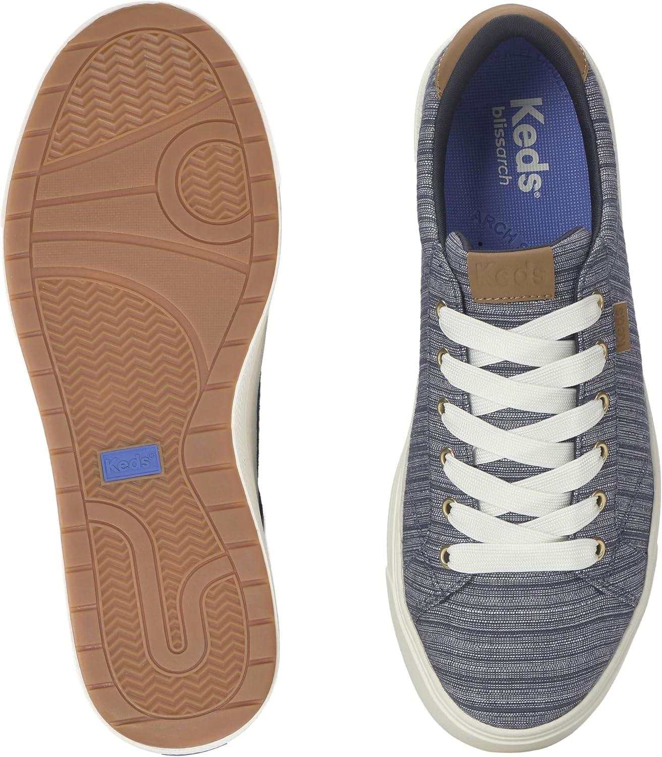 image:imageKeds Womens Park Lace Up SneakersBlue Chambray