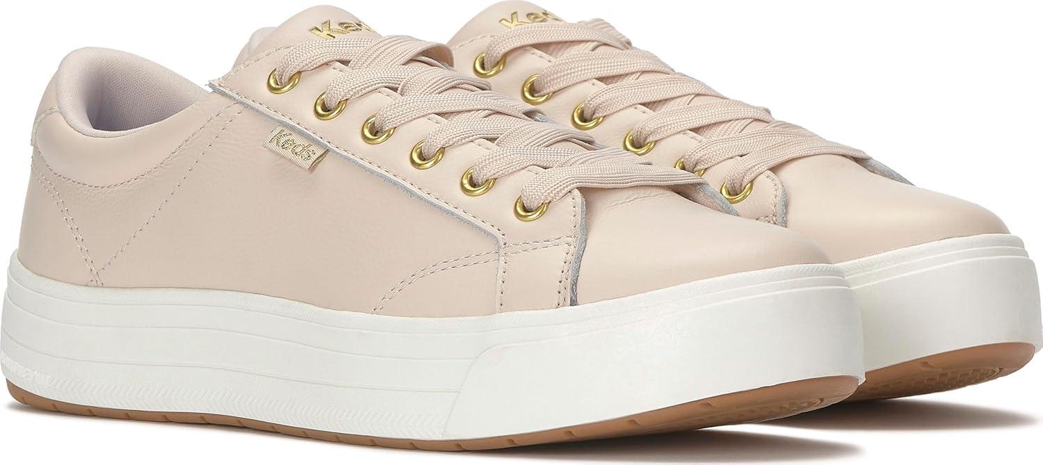 image:imageKeds Womens Park Lace Up SneakersBlush Leather