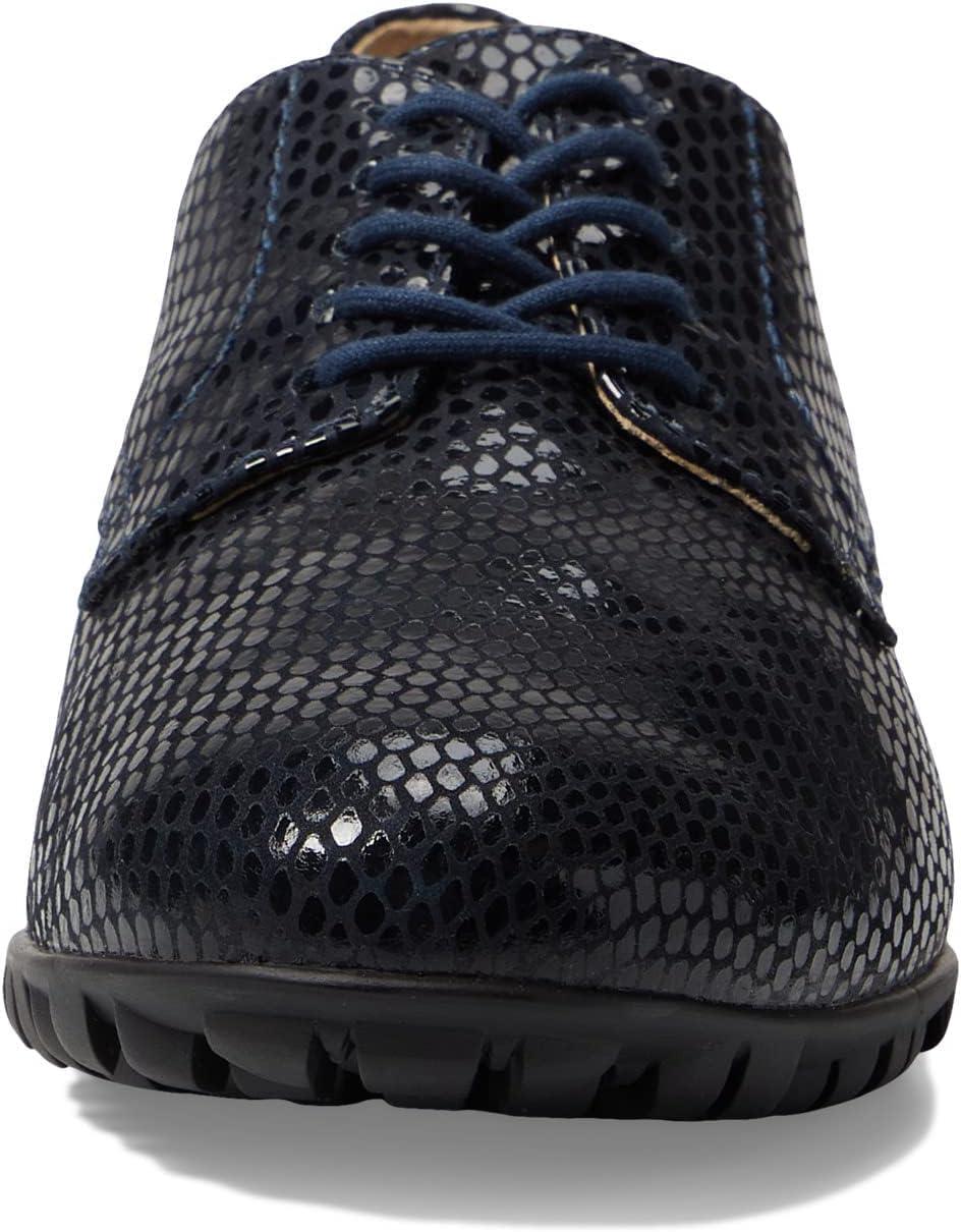 image:imageMarc Joseph New York Womens Golf Genuine Leather Made in Brazil Pacific Lace up Fashion Shoe MoccasinNavy