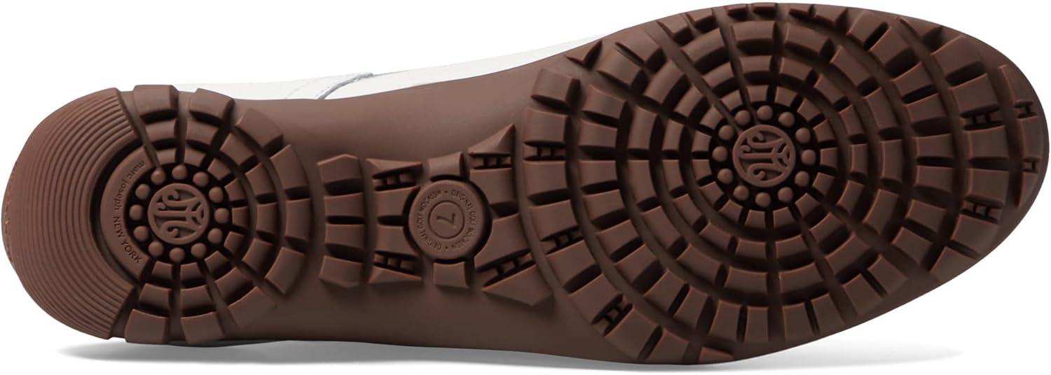 image:imageMarc Joseph New York Womens Golf Genuine Leather Made in Brazil Pacific Lace up Fashion Shoe MoccasinWhite Grainy