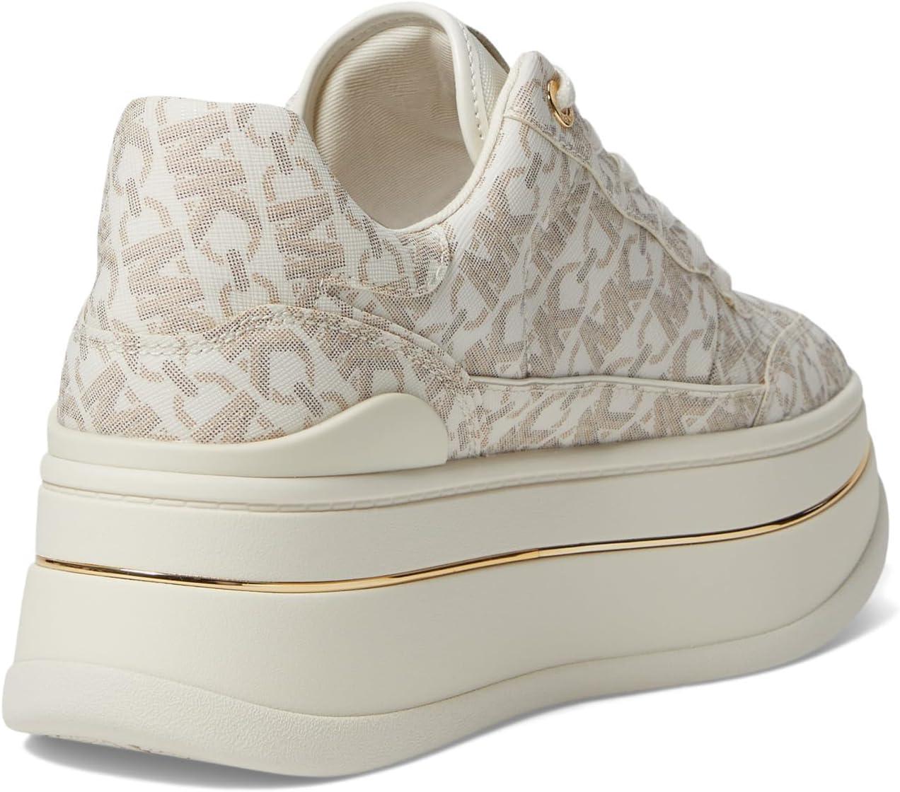 image:imageMichael Michael Kors Hayes LaceUp Shoes for Women Breathable Textile Lining Synthetic Outsole Round Toe Vanilla 95 M