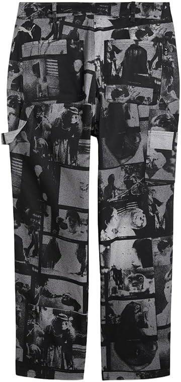 image:imagePUMA Mens Hoops X Et Twill PantsPuma BlackAop