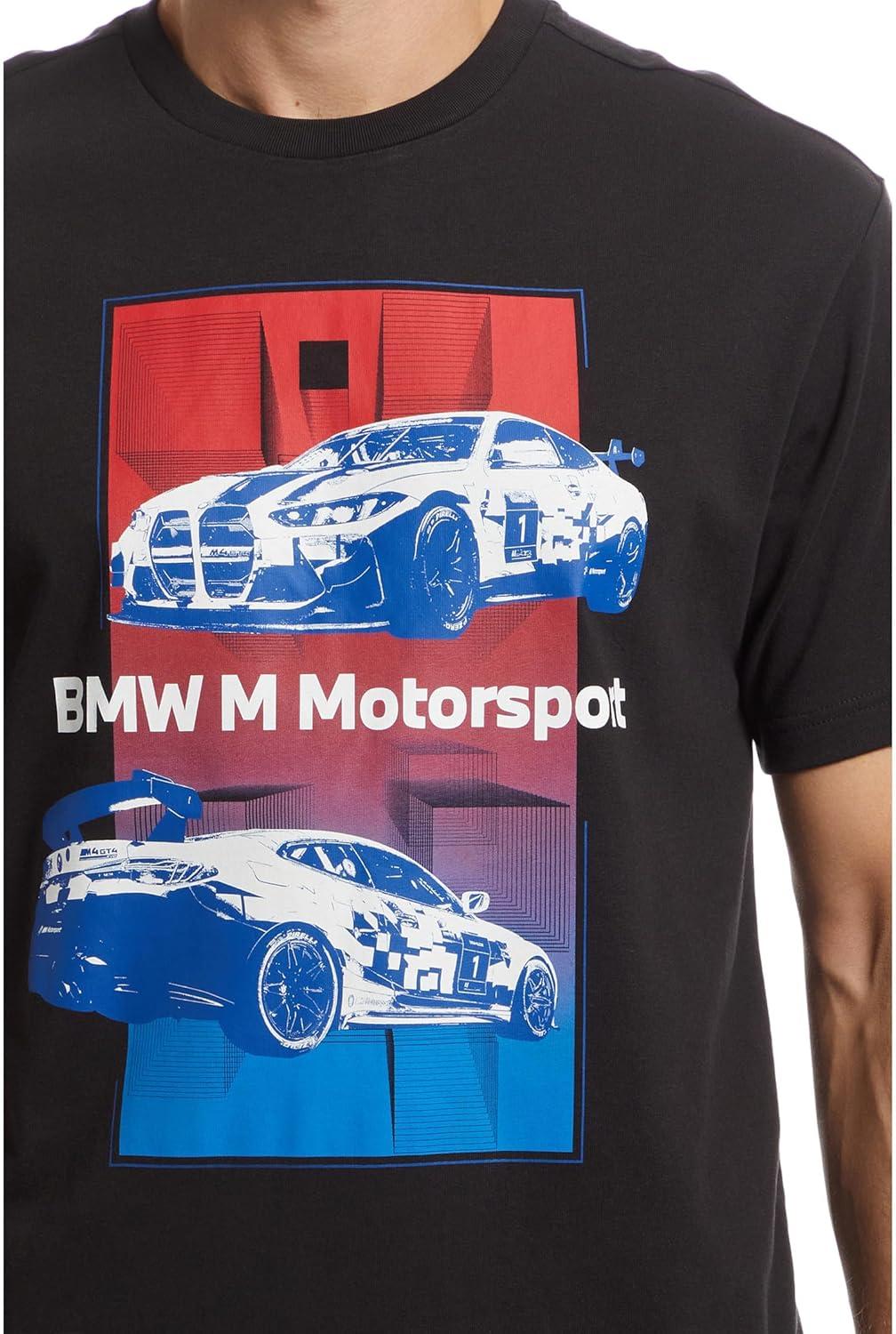 image:imagePUMA Mens Standard BMW M Motorsport Graphic TShirtPuma Black 3ah25