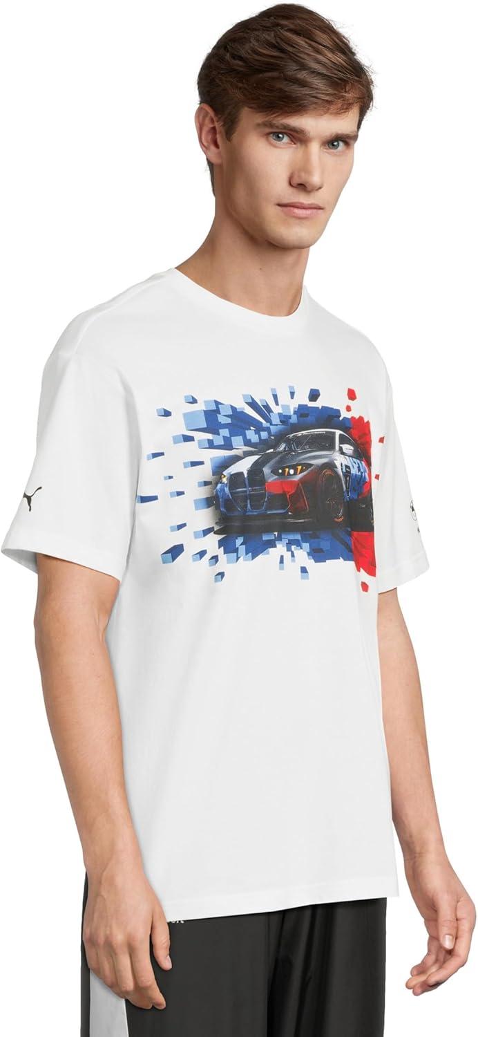 image:imagePUMA Mens Standard BMW Motorsport Graphic TShirtPuma White 4ah25