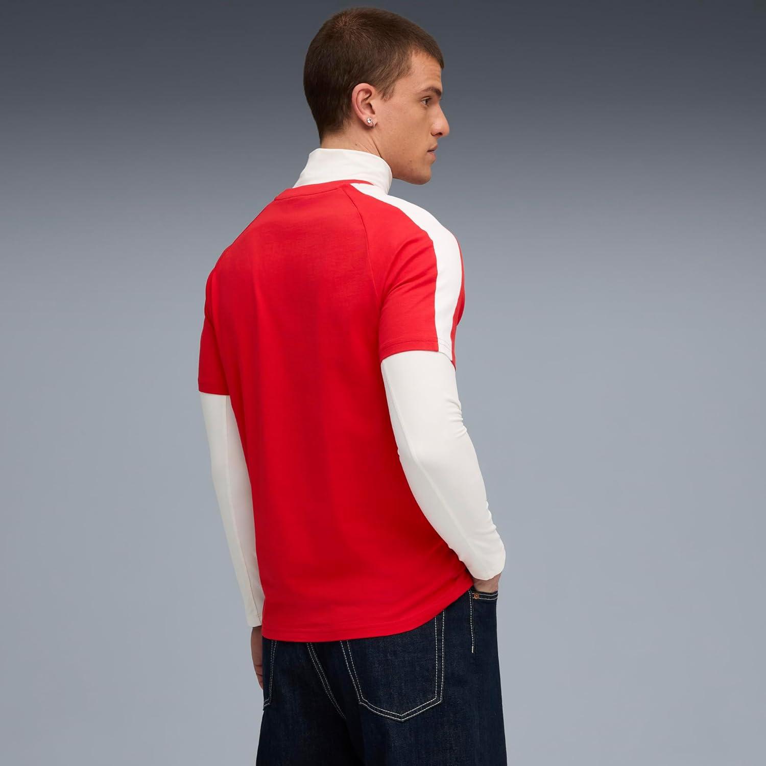 image:imagePUMA Mens T7 Classics TShirtFor All Time Red