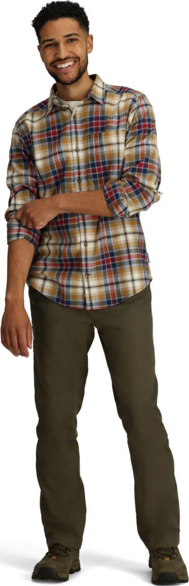 image:imageRoyal Robbins Mens Lieback Organic Cotton Flannel Long SleeveBistre Tahoe Plaid