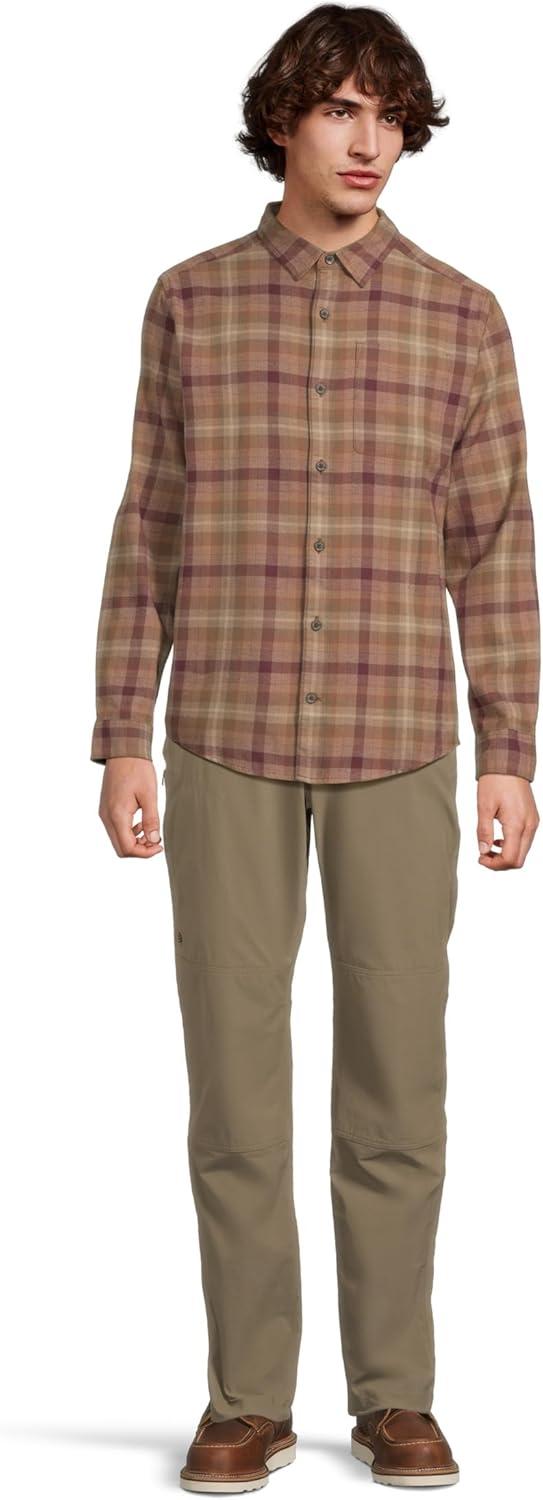 image:imageRoyal Robbins Mens Lieback Organic Cotton Flannel Long SleeveDusty Olive Dipsea Pld