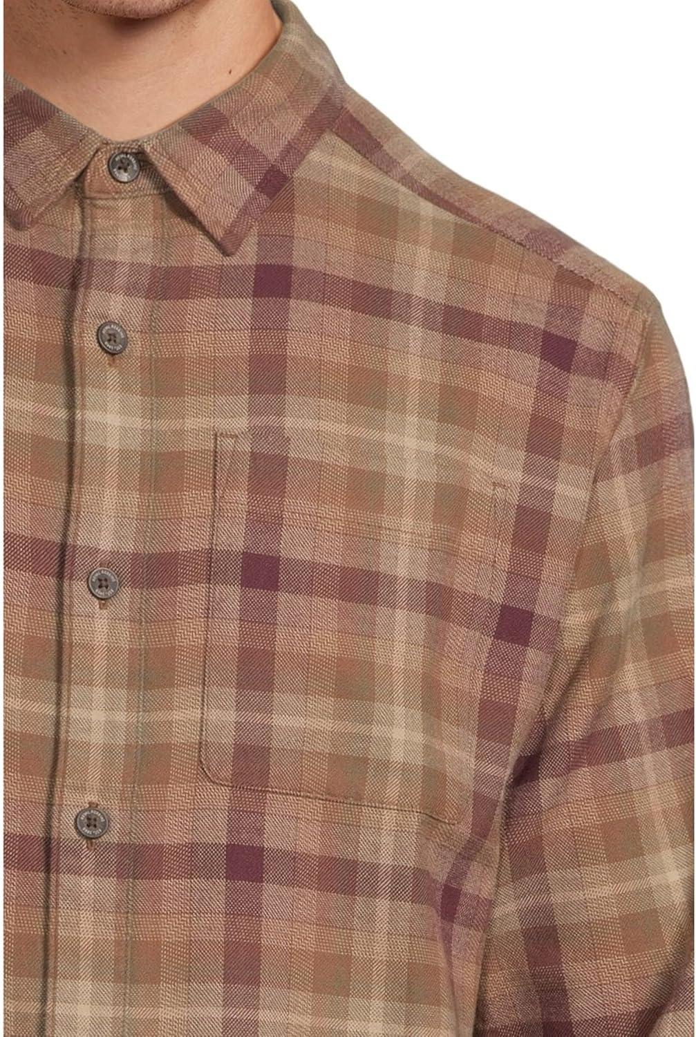image:imageRoyal Robbins Mens Lieback Organic Cotton Flannel Long SleeveDusty Olive Dipsea Pld