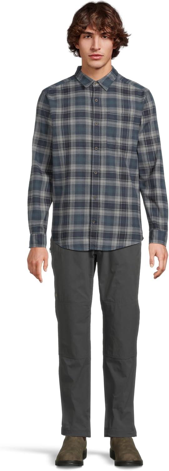 image:imageRoyal Robbins Mens Lieback Organic Cotton Flannel Long SleeveNavy Dipsea Pld