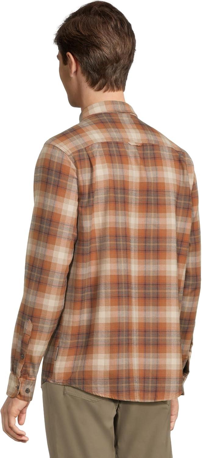 image:imageRoyal Robbins Mens Lieback Organic Cotton Flannel Long SleeveRust Brown Dipsea Pld