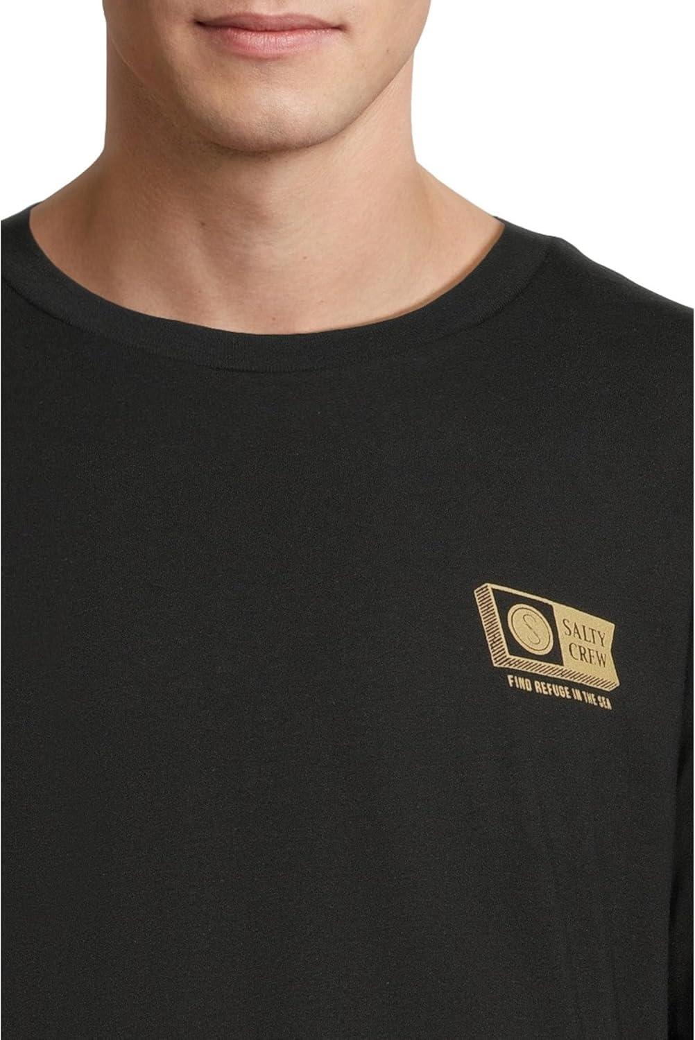 image:imageSalty Crew Mens Alphabet Short Sleeve TeeBlack