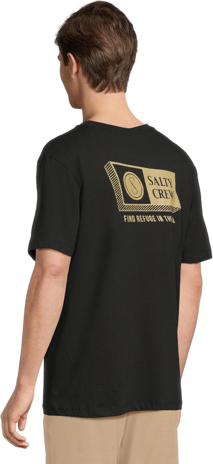 image:imageSalty Crew Mens Alphabet Short Sleeve TeeBlack