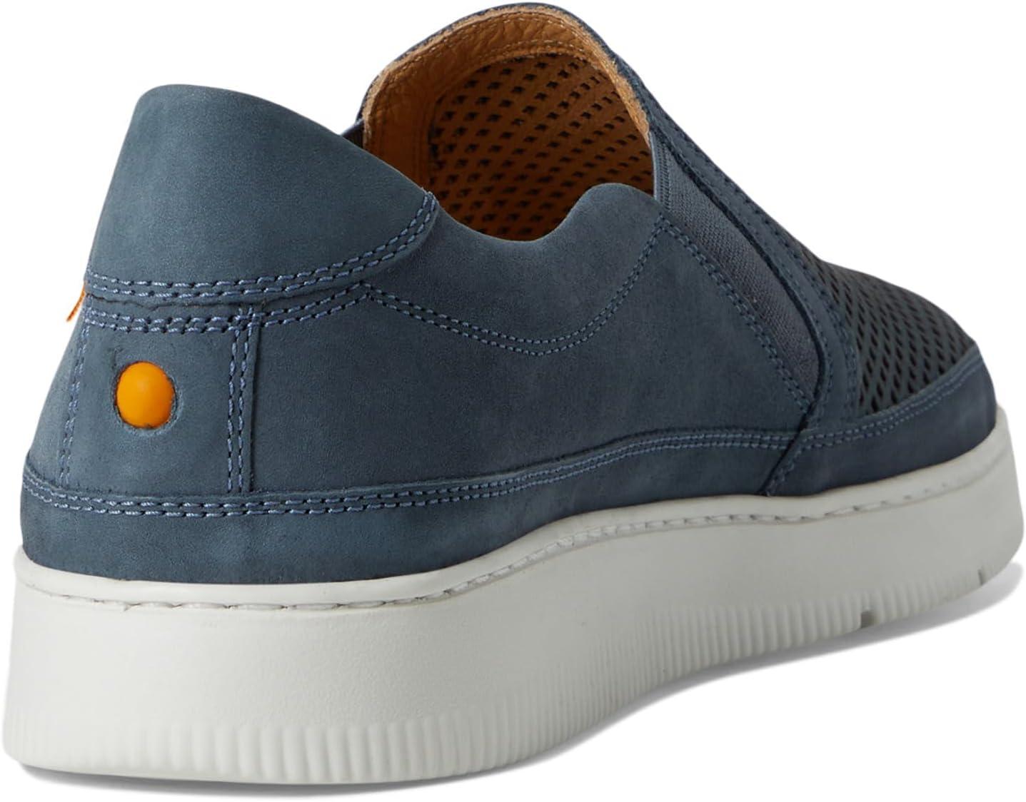 image:imageSamuel Hubbard Womens Featherlight Laguna SliponSteel Blue Nubuck